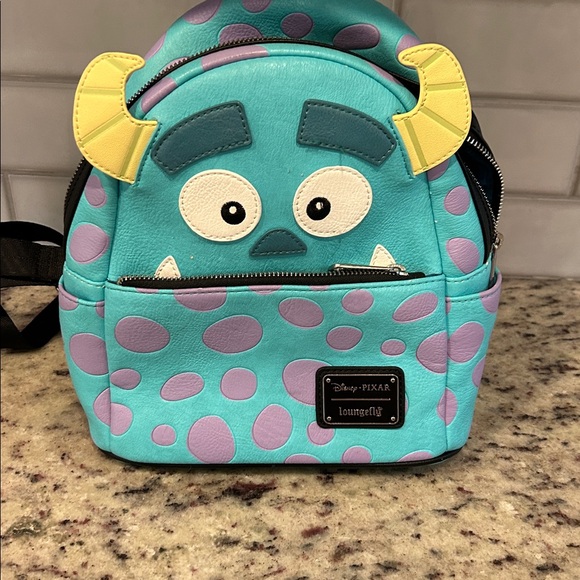 Loungefly Pixar Monsters Inc Sully Backpack - Picture 1 of 8